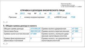 Что значит удержанная сумма НДФЛ в Едим Дома