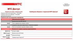 Как узнать параметры тарифа МТС в Едим Дома