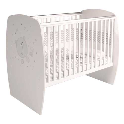 Кровать детская Polini Kids French 700, Teddy, Белый в Едим Дома