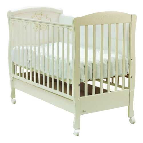 Кровать Fiorellino Infant (Фиореллино Инфант) 120*60 с ящиком ivory в Едим Дома