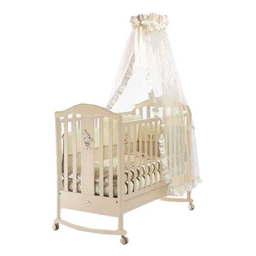 Кровать-качалка Feretti 65х125 см Ricordo Dondolo ivory в Едим Дома