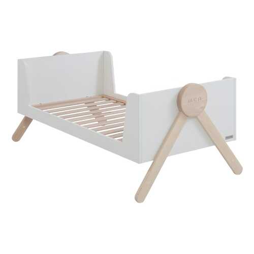 Кровать подростковая Micuna Swing (Микуна Свинг) 140*70 CM-1932 white/water wood в Едим Дома