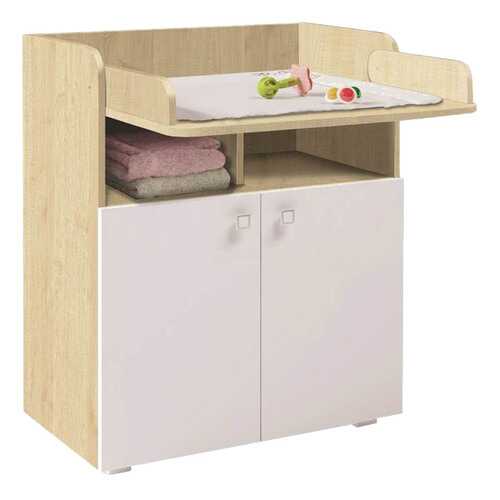 Комод детский Polini Simple 1270, клен-белый в Едим Дома