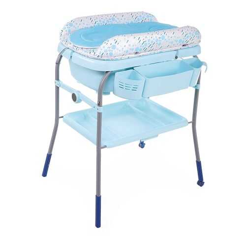 Пеленальный столик с ванночкой Chicco Cuddle & Bubble Comfort Ocean в Едим Дома