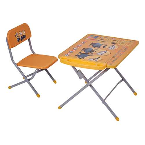 Комплект детской мебели Polini kids 103 Гадкий я, Желтый в Едим Дома
