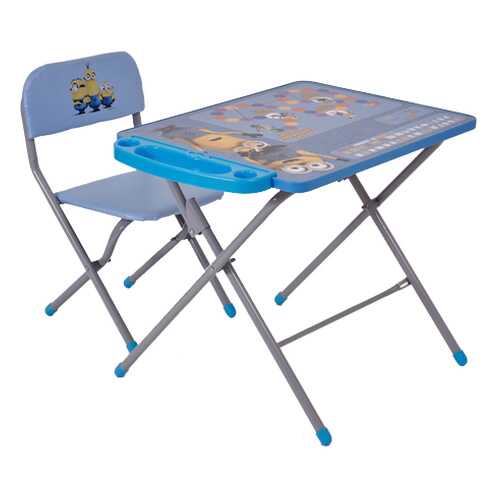 Комплект детской мебели Polini kids 203 Гадкий я, Голубой в Едим Дома