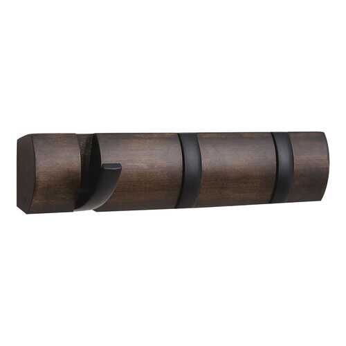 Вешалка настенная Umbra Flip 318853-048 Коричневый в Едим Дома