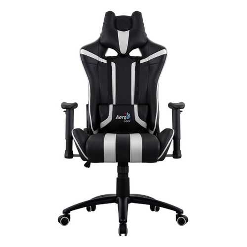 Игровое кресло AeroCool AC120 AIR, белый/черный в Едим Дома