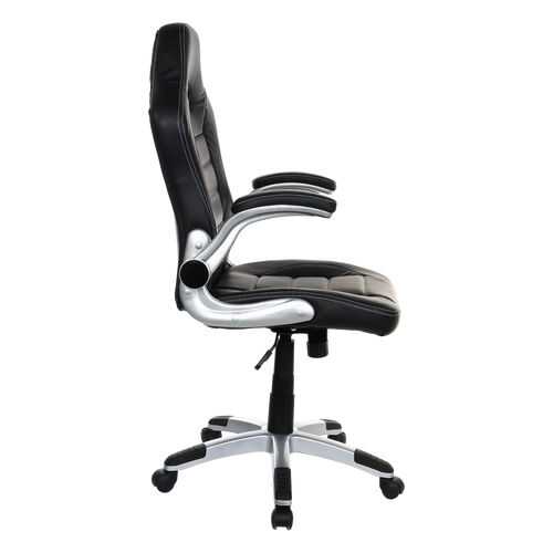 Игровое кресло College BX-3288B/Кожа PU черная в Едим Дома