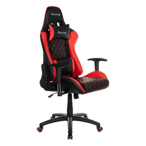 Игровое кресло College BX-3813/Кожа PU черно-красная в Едим Дома