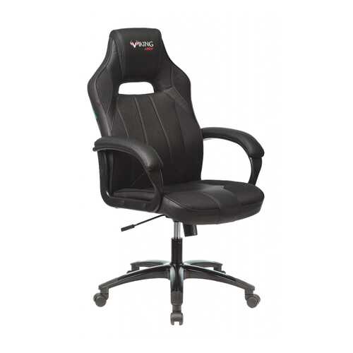 Кресло игровое Бюрократ VIKING 2 AERO BLACK EDITION черный искусст.кожа/ткань в Едим Дома