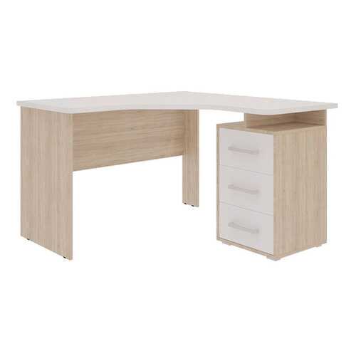 Компьютерный стол Mebelson Лайт-2 120x120x75, дуб сонома/белый в Едим Дома