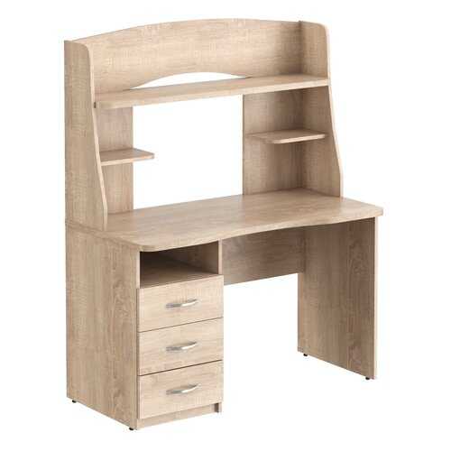 Компьютерный стол SKYLAND CD 1215 7018327 120x60x152,5, дуб сонома светлый в Едим Дома
