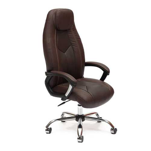 Кресло руководителя TetChair Boss 2tone, коричневый в Едим Дома