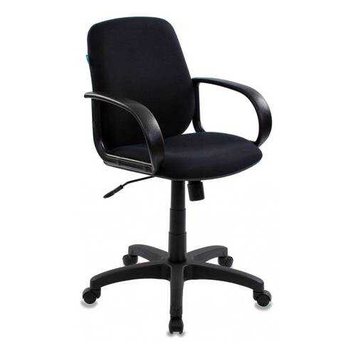Офисное кресло Бюрократ CH-808-LOW/BLACK, черный в Едим Дома
